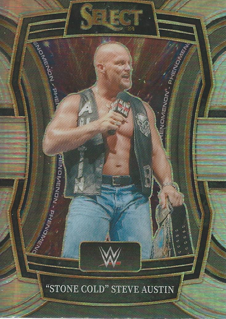 WWE Panini Select 2024 Trading Cards Phenomenon Stone Cold Steve Austin No.6