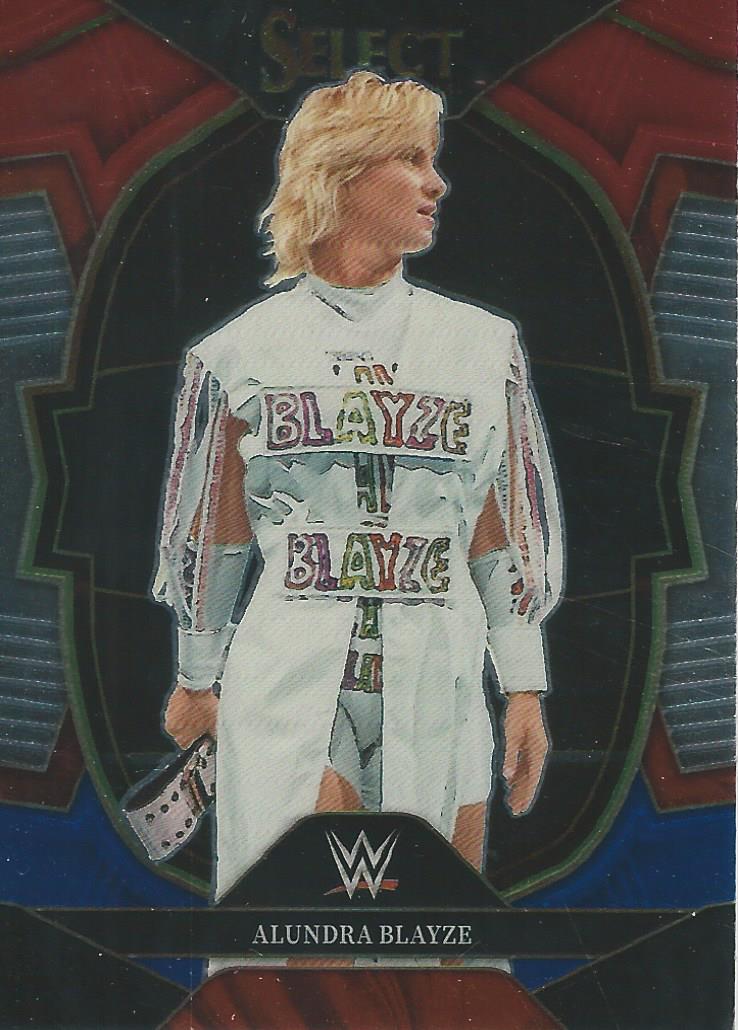 WWE Panini Select 2023 Trading Cards Red/Silver/Blue Alundra Blayze No.47