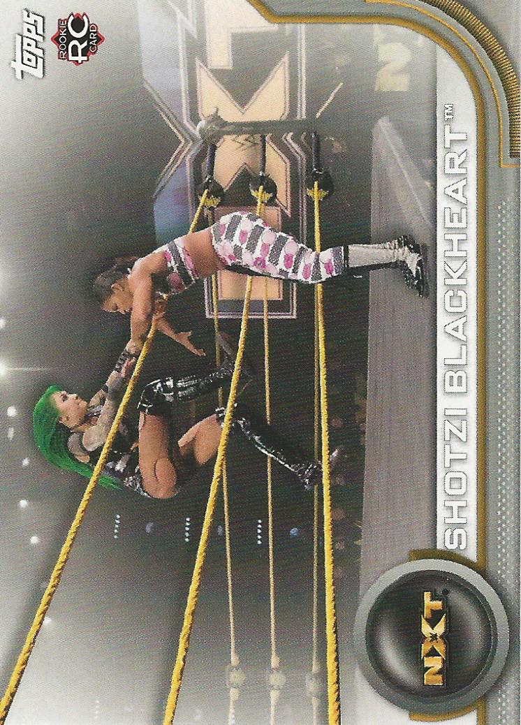 WWE Topps Women Division 2020 Trading Cards Shotzi Blackheart RC-50