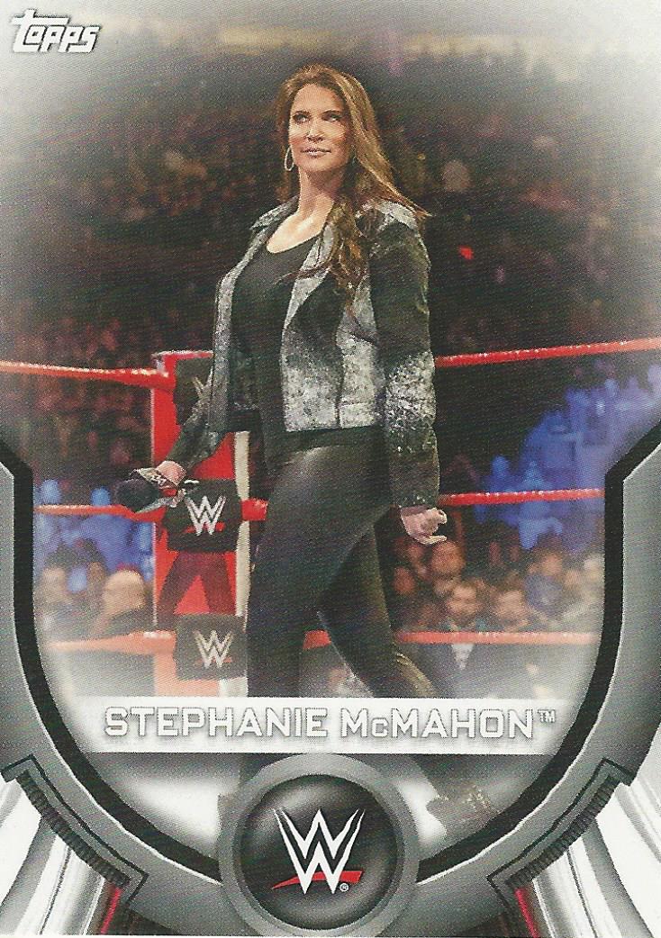 WWE Topps Women Division 2020 Trading Cards Stephanie McMahon RC-52