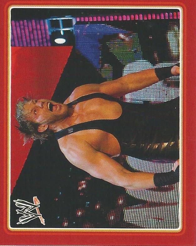 WWE Topps Icons 2013 Sticker Collection Jack Swagger No.77