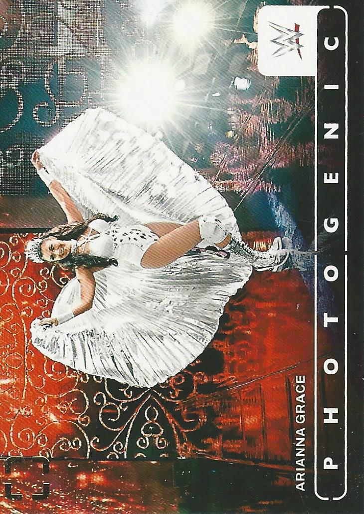 WWE Panini Photogenic 2024 Trading Cards Arianna Grace No.77