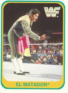 WWF Merlin 1991 Trading Cards El Matador No.77