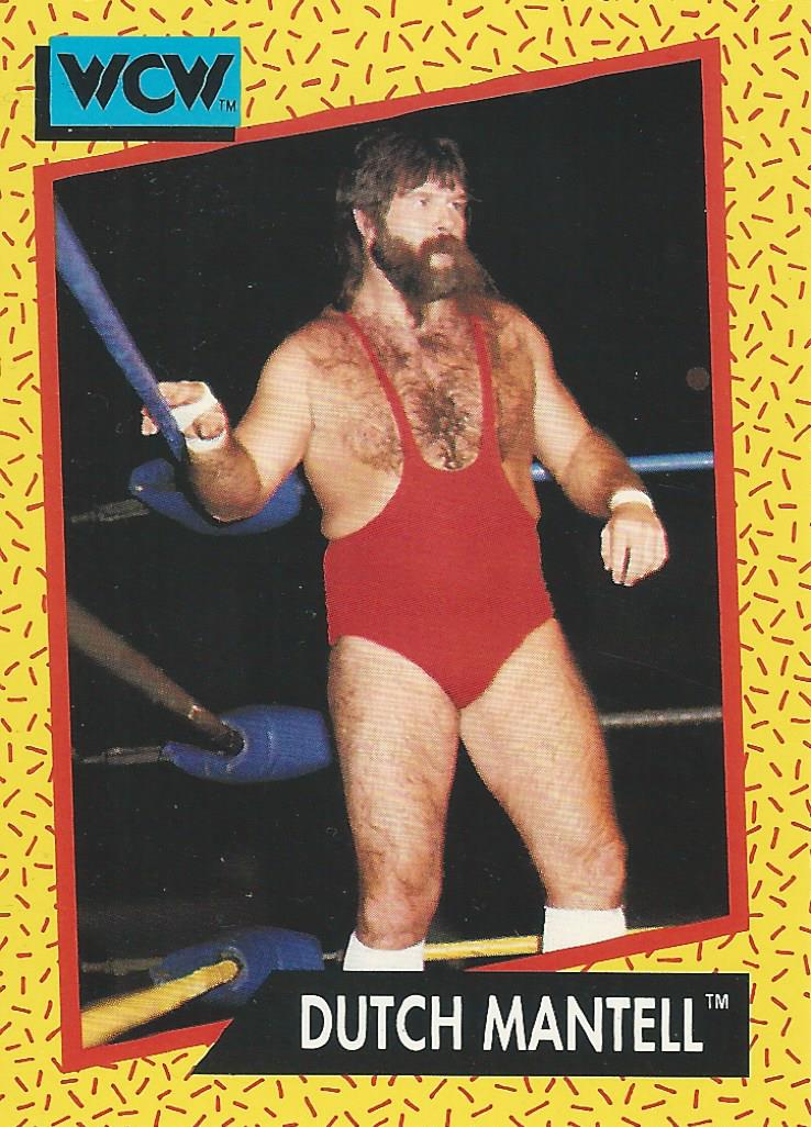 WCW Impel 1991 Trading Cards Dutch Mantell No.77