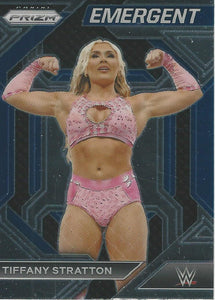 WWE Panini Prizm 2024 Trading Cards Emergent Tiffany Stratton No.14