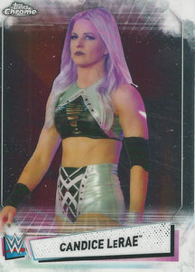 WWE Topps Chrome 2021 Trading Cards Candice LeRae No.78
