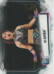 WWE Topps Chrome 2021 Trading Cards Io Shirai No.83