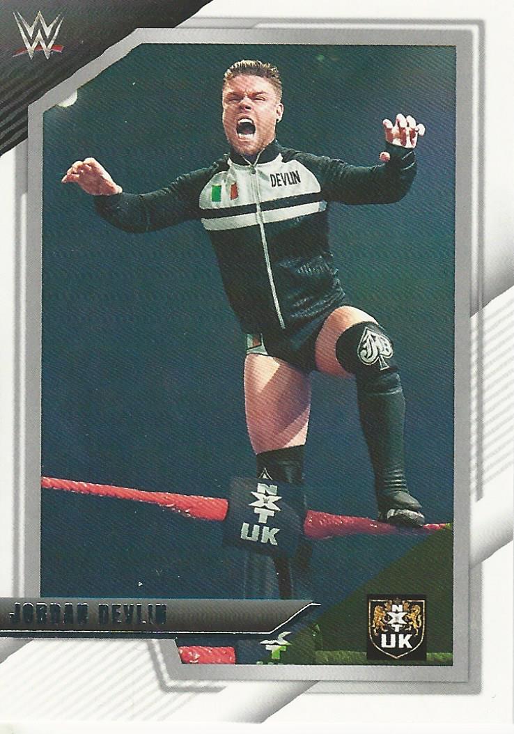 WWE Panini NXT 2022 Trading Cards Jordan Devlin No.78