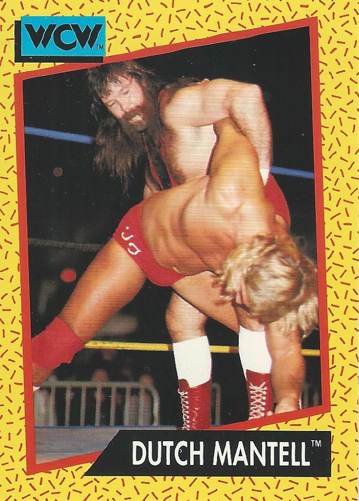 WCW Impel 1991 Trading Cards Dutch Mantell No.78