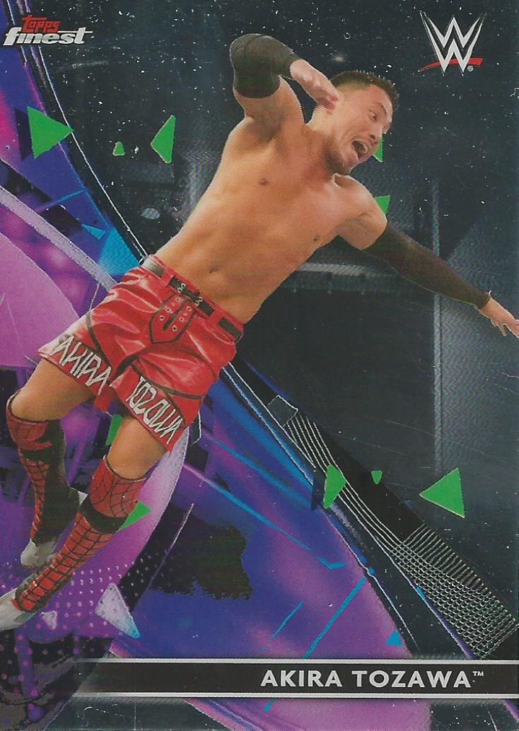 WWE Topps Finest 2021 Trading Cards Akira Tozawa No.2