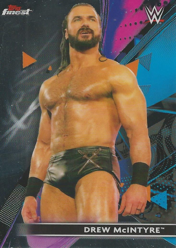 WWE Topps Finest 2021 Trading Cards Drew McIntyre No.11