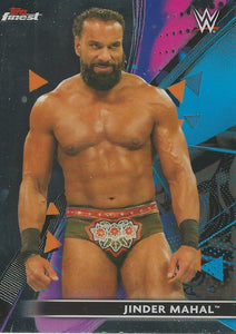 WWE Topps Finest 2021 Trading Cards Jinder Mahal No.16