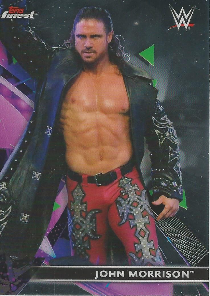 WWE Topps Finest 2021 Trading Cards John Morrison No.17