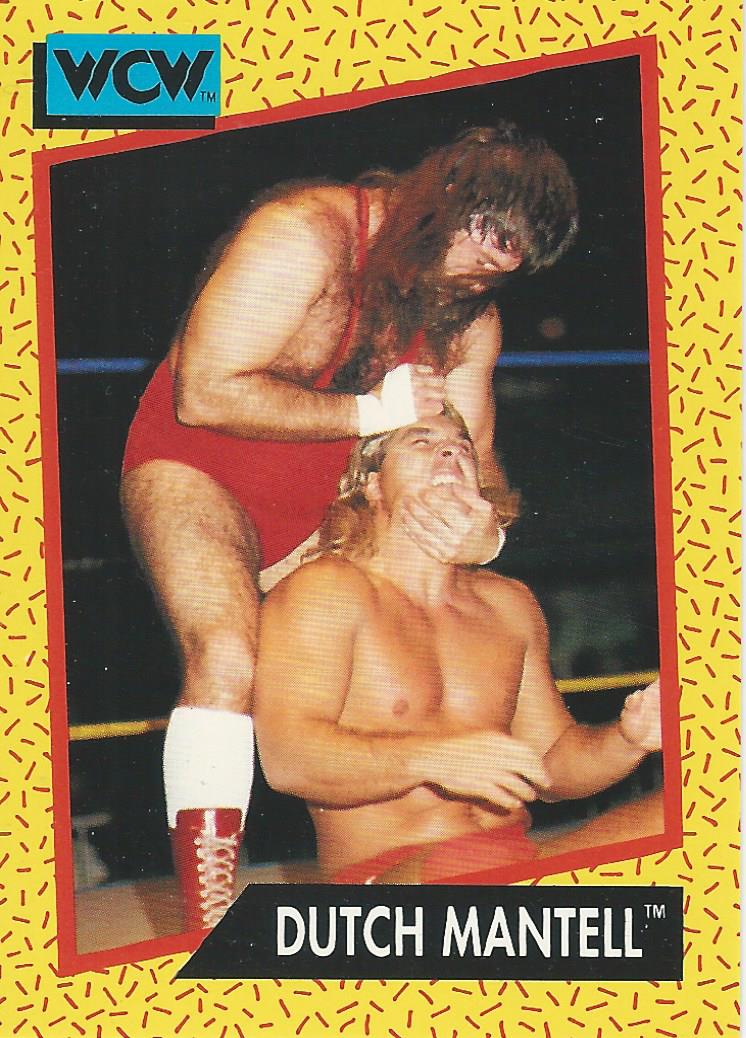 WCW Impel 1991 Trading Cards Dutch Mantell No.79