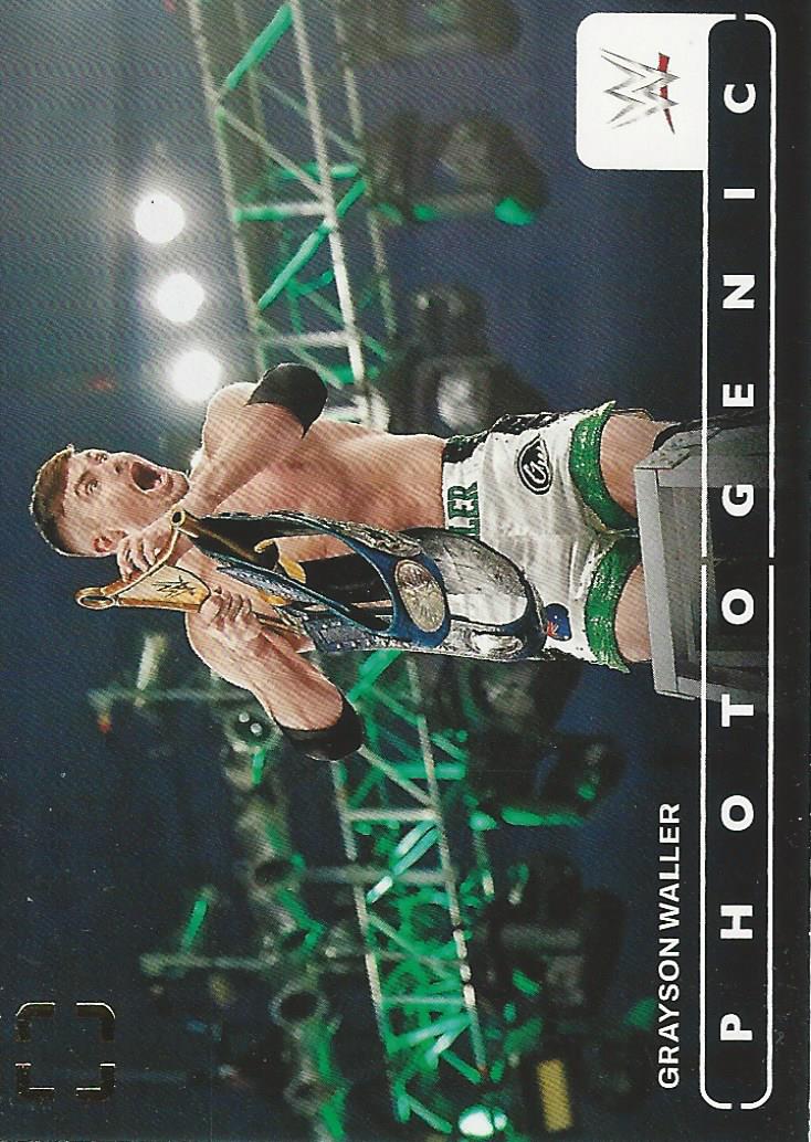 WWE Panini Photogenic 2024 Trading Cards Grayson Waller No.7