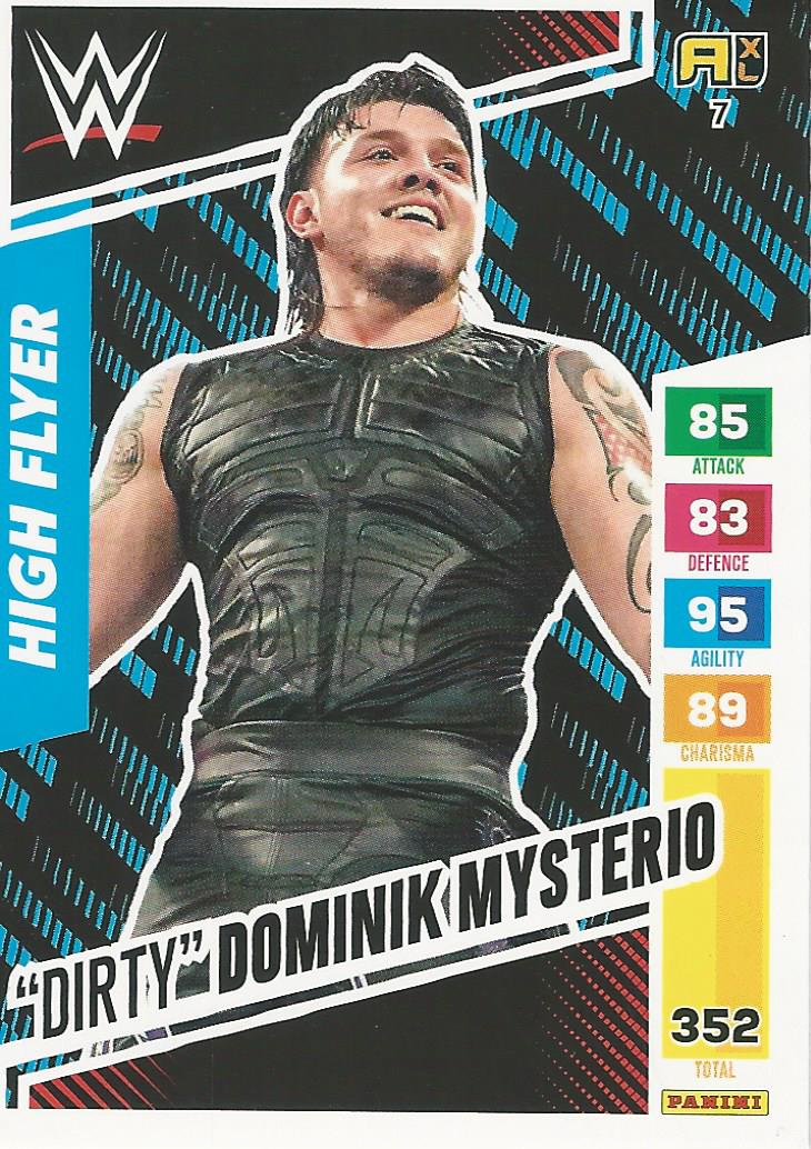 WWE Panini XL Adrenalyn 2024 Trading Cards Dominik Mysterio No.7