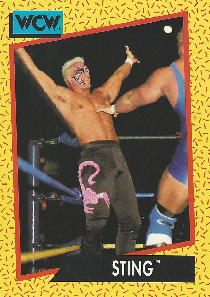 WCW Impel 1991 Trading Cards Sting No.7