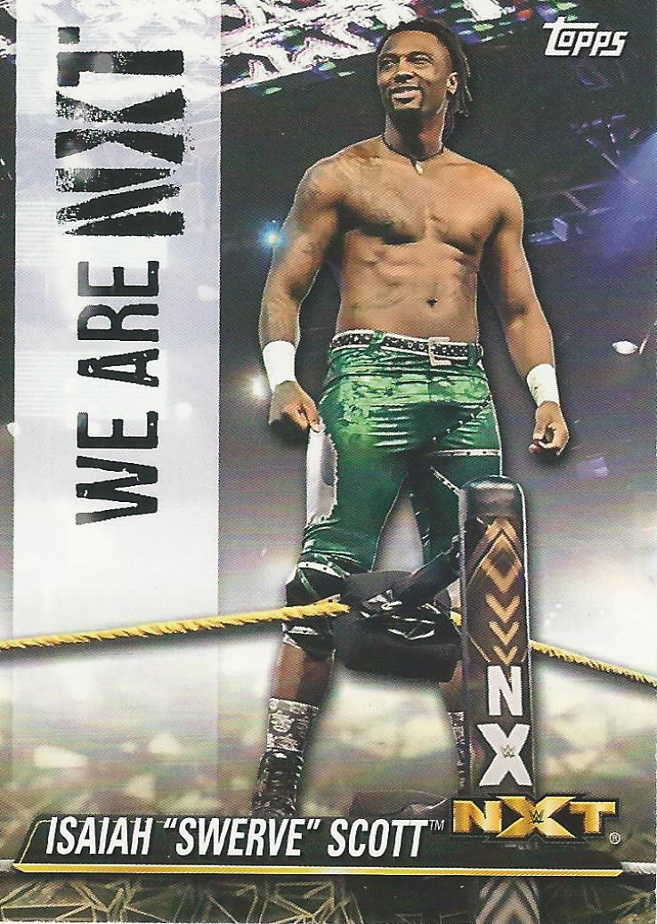 WWE Topps NXT 2021 Trading Cards Isaiah 