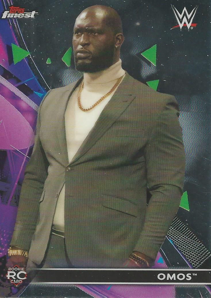 WWE Topps Finest 2021 Trading Cards Omos No.28