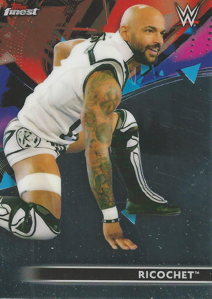 WWE Topps Finest 2021 Trading Cards Ricochet No.33