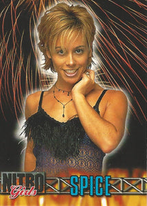 Topps WCW/NWO Nitro Trading Cards 1999 Spice No.58