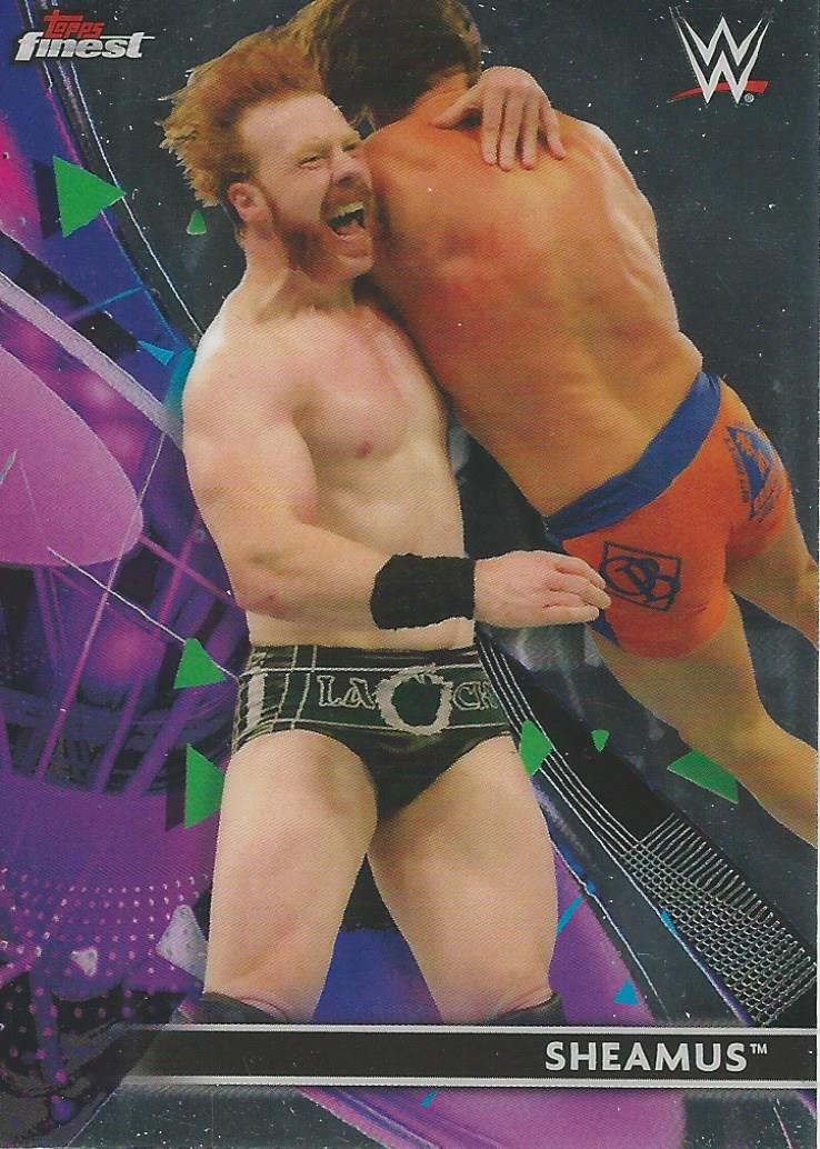 WWE Topps Finest 2021 Trading Cards Sheamus No.36