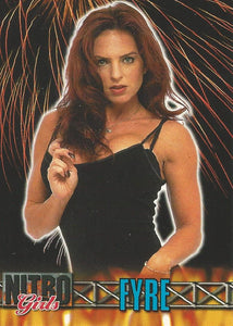 Topps WCW/NWO Nitro Trading Cards 1999 Fyre No.63