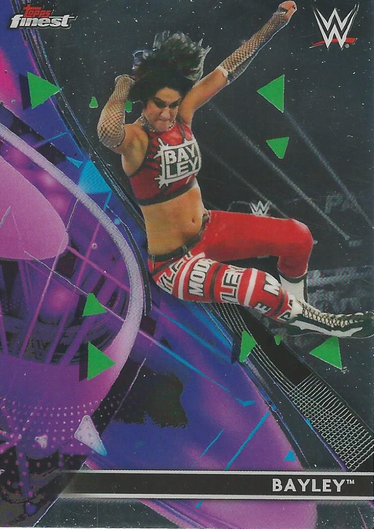 WWE Topps Finest 2021 Trading Cards Bayley No.44