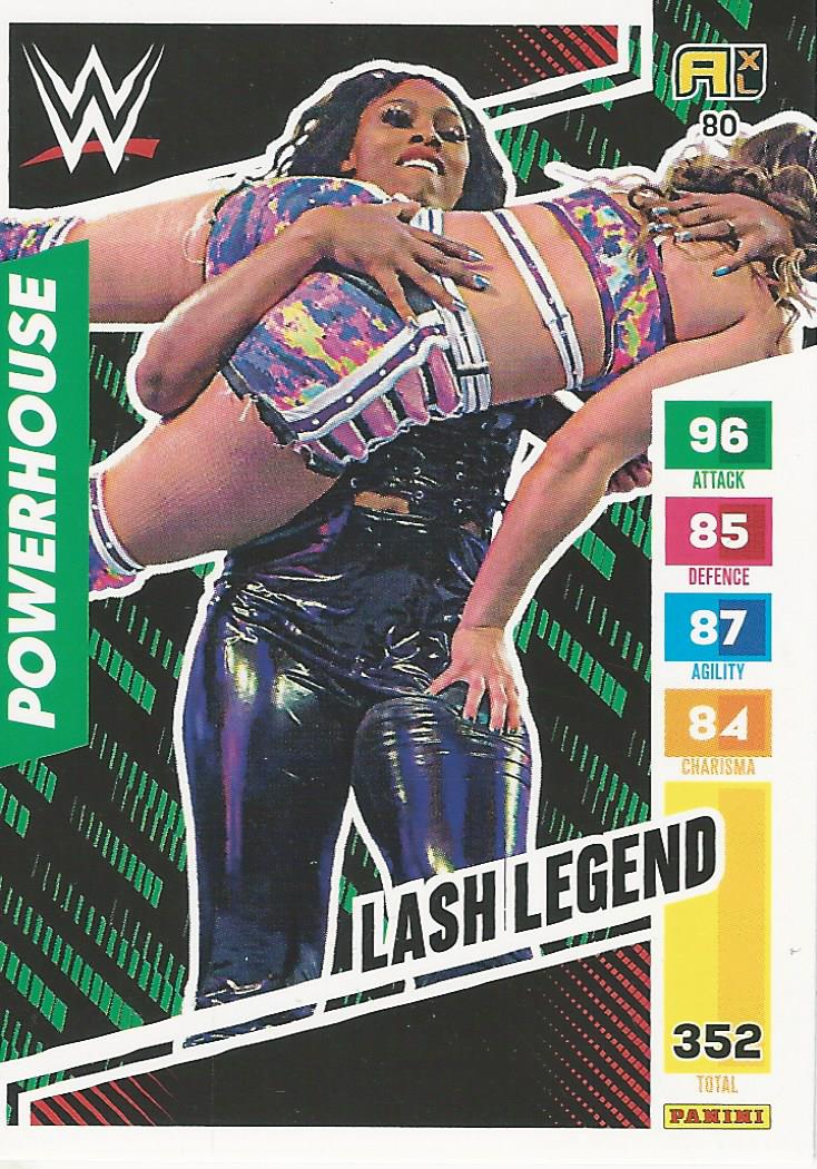 WWE Panini XL Adrenalyn 2024 Trading Cards Lash Legend No.80