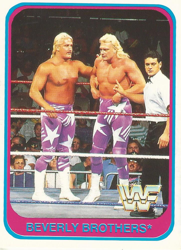 WWF Merlin 1991 Trading Cards Beverly Brothers No.80