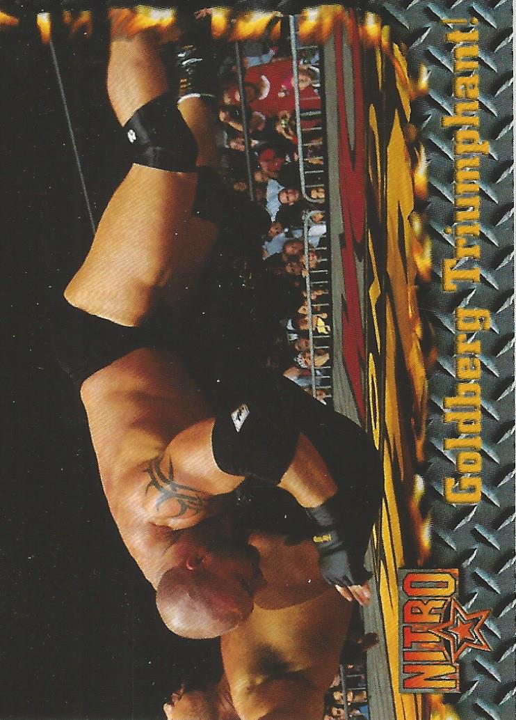 Topps WCW/NWO Nitro Trading Cards 1999 Goldberg No.65