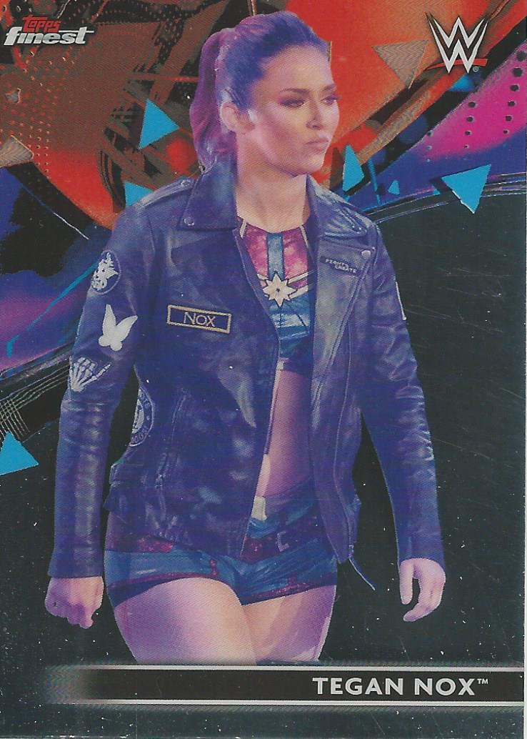 WWE Topps Finest 2021 Trading Cards Tegan Nox No.60