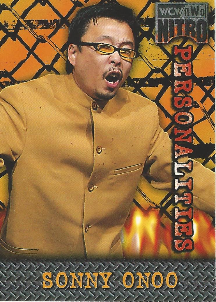 Topps WCW/NWO Nitro Trading Cards 1999 Sonny Onoo No.72