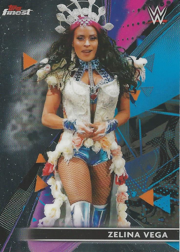 WWE Topps Finest 2021 Trading Cards Zelina Vega No.74
