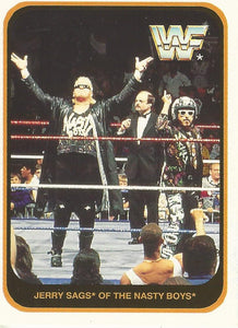 WWF Merlin 1991 Trading Cards The Nasty Boys No.81