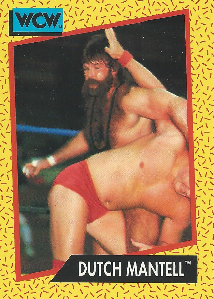 WCW Impel 1991 Trading Cards Dutch Mantell No.81