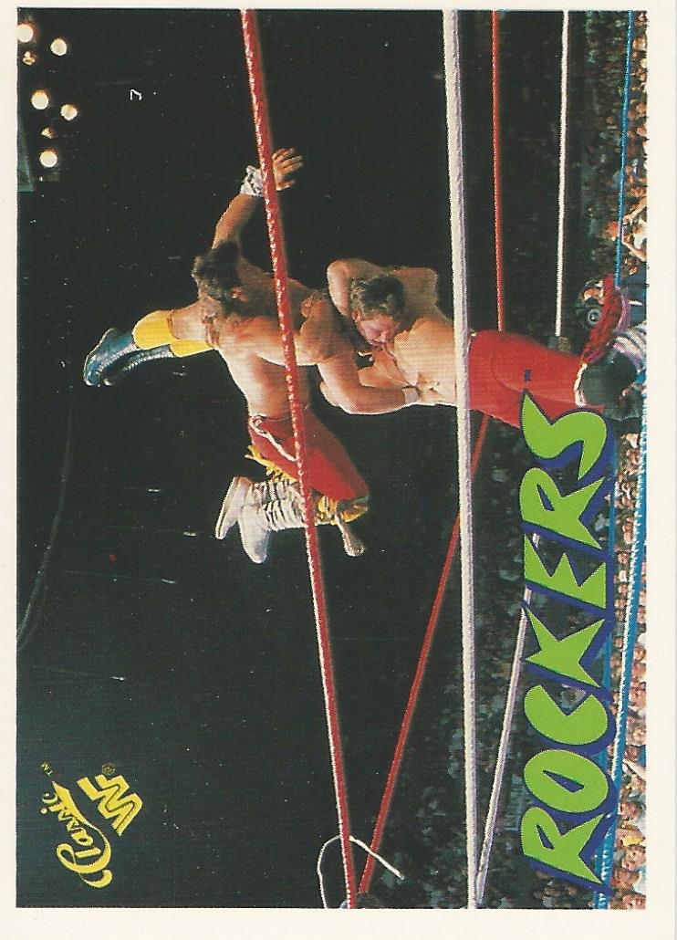 WWF Classic Trading Cards 1990 The Rockers No.81