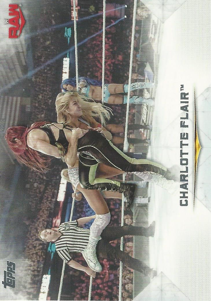 WWE Topps Undisputed 2020 Trading Cards Charlotte Flair No.8