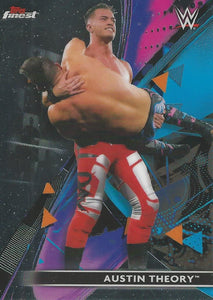 WWE Topps Finest 2021 Trading Cards Austin Theory No.77