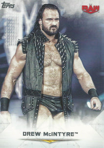 WWE Topps Undisputed 2020 Trading Cards Drew McIntyre No.9