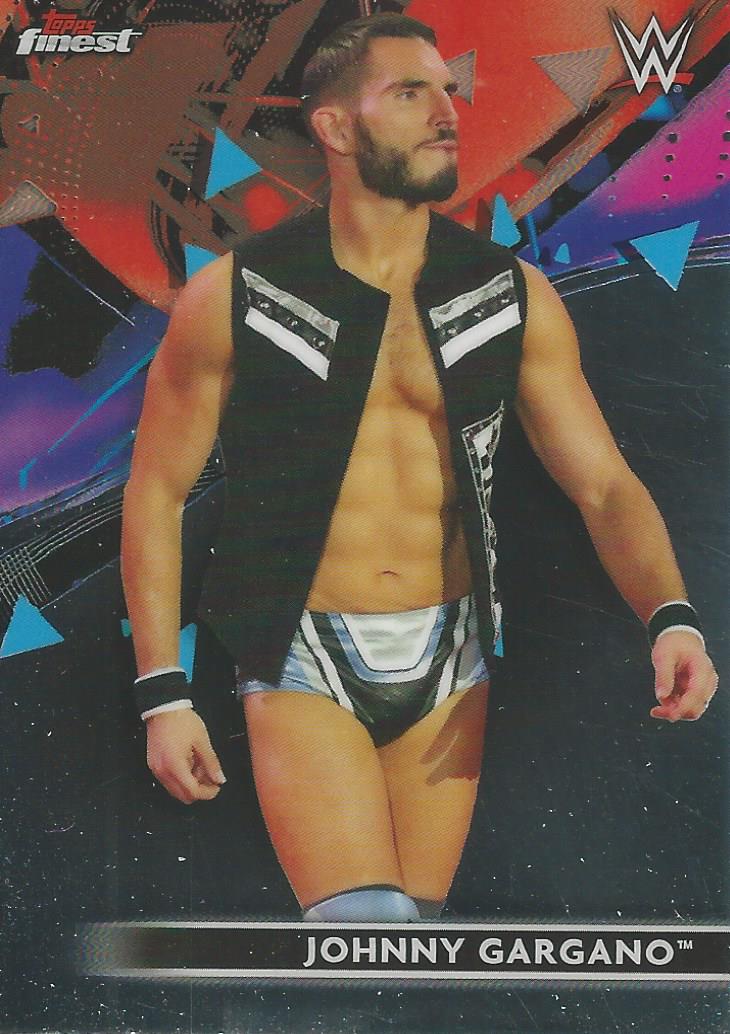 WWE Topps Finest 2021 Trading Cards Johnny Gargano No.88