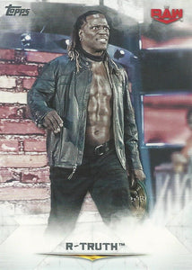 WWE Topps Undisputed 2020 Trading Cards R-Truth No.21