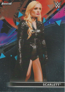WWE Topps Finest 2021 Trading Cards Scarlett No.96
