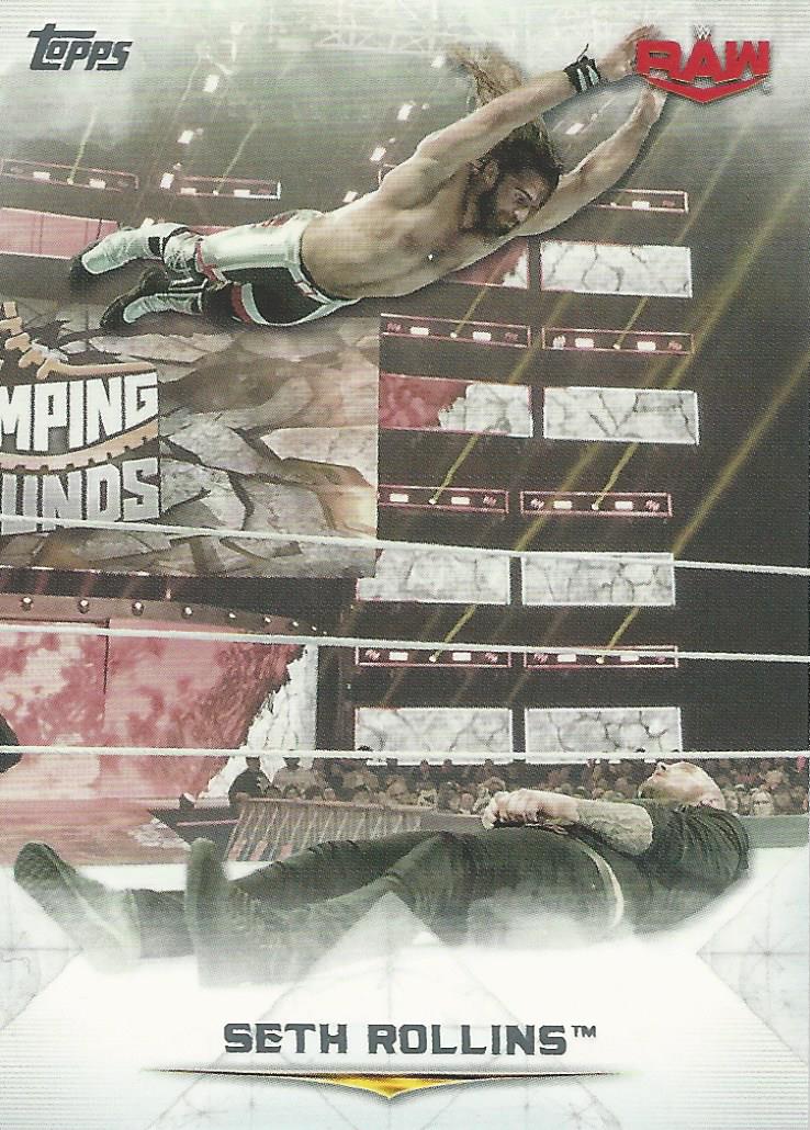 WWE Topps Undisputed 2020 Trading Cards Seth Rollins No.23