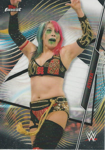 WWE Topps Finest 2020 Trading Cards Asuka No.6