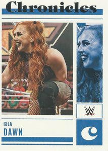 WWE Panini Chronicles 2023 Trading Cards Isla Dawn No.82