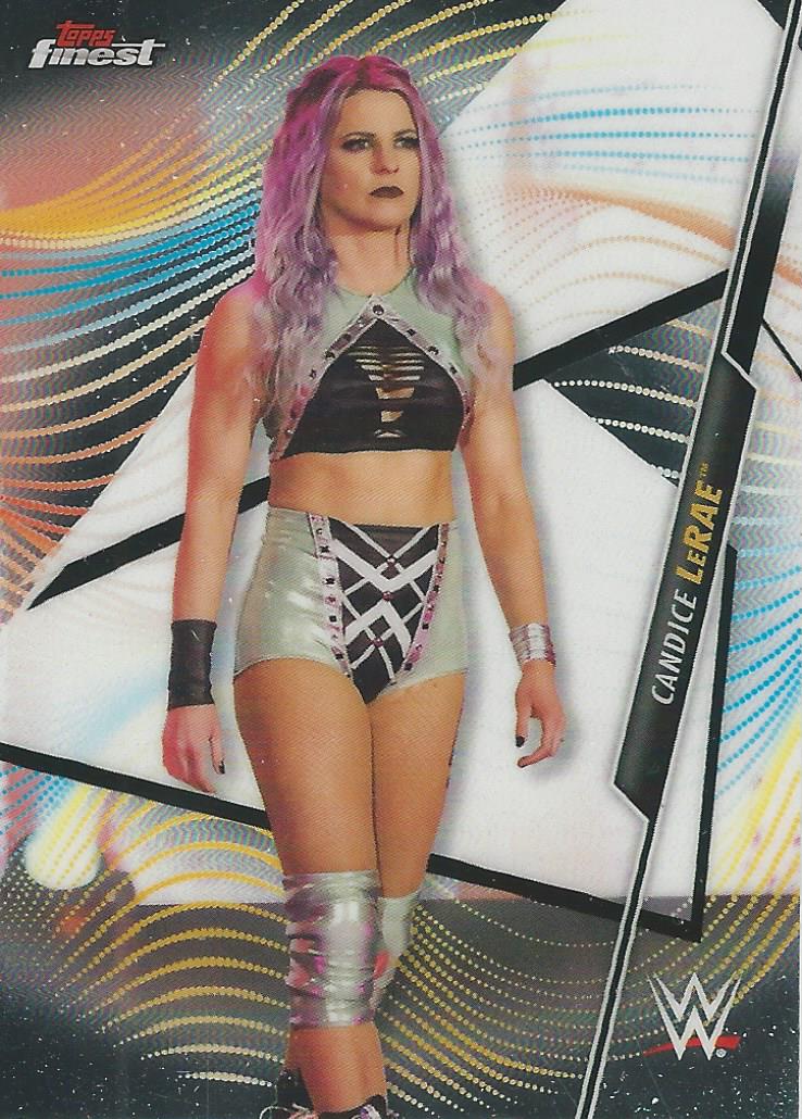 WWE Topps Finest 2020 Trading Cards Candice LeRae No.74