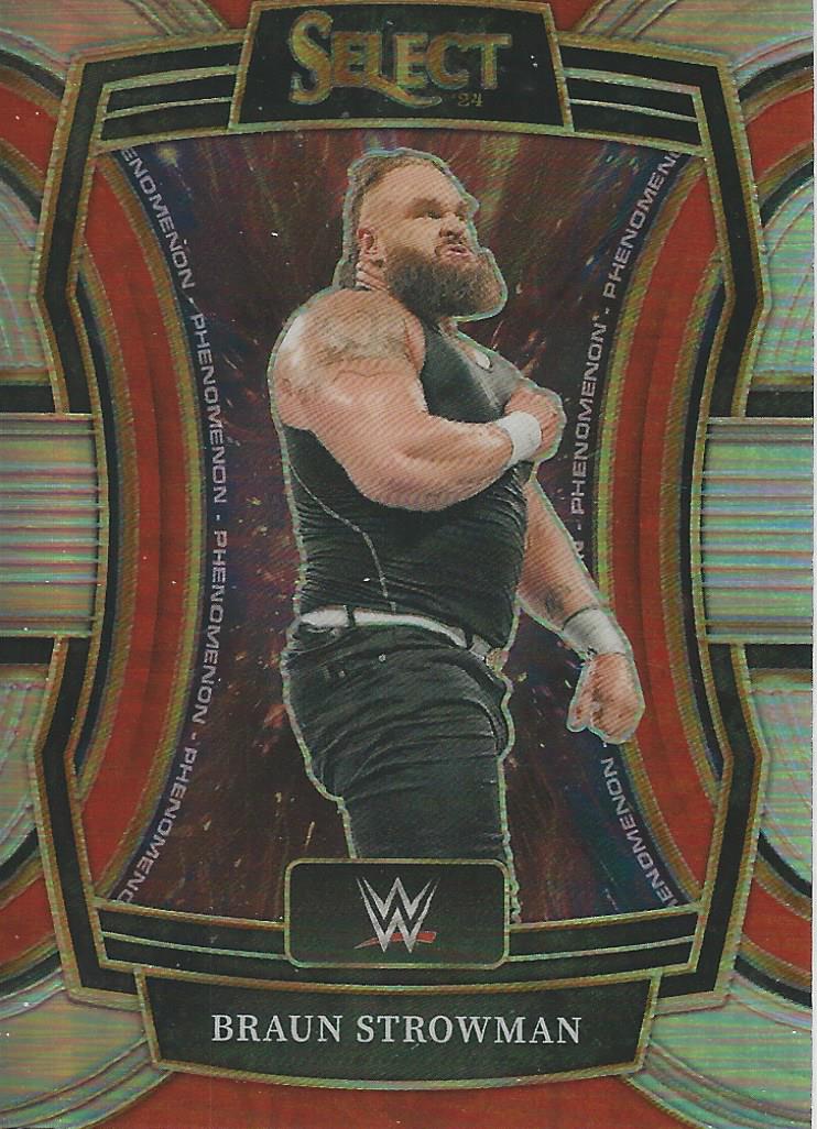 WWE Panini Select 2024 Trading Cards Phenomenon Braun Strowman No.13