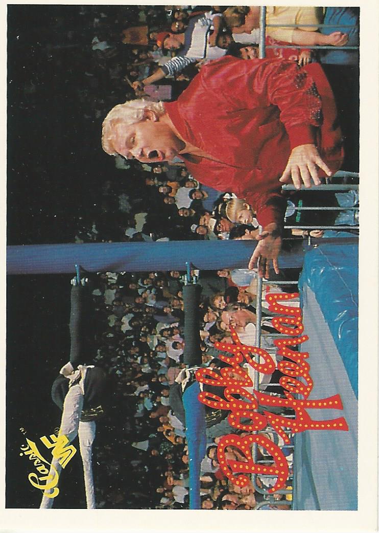 WWF Classic Trading Cards 1990 Bobby Heenan No.83