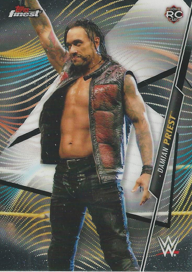 WWE Topps Finest 2020 Trading Cards Damian Priest No.77